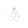 LAMPA WISZĄCA NIX WHITE 117W LED
