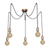 Lampa Wisząca ARACHNE 5xE27