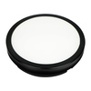 PLAFON LED 12W 3000K CZARNY IP65