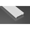 PROFIL ALUMINOWY SRESBRNY TYP G 2m + KLOSZ MLECZNY