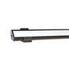 PROFIL ALUMINIOWY NAROŻNY CZARNY TYP C 1m + KLOSZ MLECZNY (C CZARNY-1M)