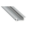 PROFIL ALUMINIOWY SREBRNY TYP Z 2m + KLOSZ MLECZNY (Z SREB 2M)