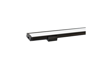 PROFIL ALUMINOWY CZARNY TYP D 1m + KLOSZ MLECZNY (D CZAR -1M)