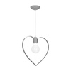 Lampa wisząca AMORE GREY 1xE27