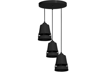 Lampa Wisząca APOLLO BLACK 3xE27