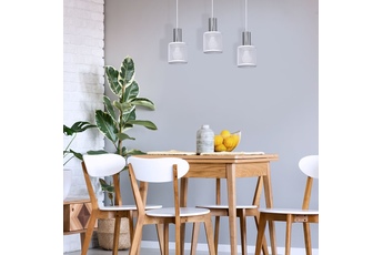 Lampa Wisząca ARES WHITE 3xE27