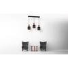 Lampa Wisząca ARES BLACK 3xE27