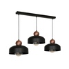 Lampa Wisząca HARALD BLACK 3xE27