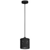 Lampa Wisząca LOUISE BLACK 1xE27