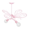 Żyrandol MOTYL 2 PINK 2xE27