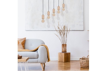 Lampa wisząca LINES 5xE27