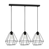 Lampa wisząca ALMA BLACK 3xE27