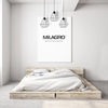 Lampa wisząca ALMA BLACK 3xE27
