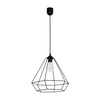 Lampa wisząca ALMA BLACK 1xE27