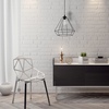 Lampa wisząca ALMA BLACK 1xE27