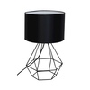 Lampa stołowa ALMA BLACK 1xE27