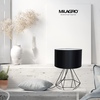 Lampa stołowa ALMA BLACK 1xE27