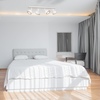 Lampa sufitowa OVAL WHITE 4xE27