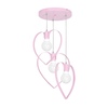 Lampa wisząca AMORE PINK 3xE27
