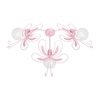 Lampa sufitowa PAŹ PINK 3xE27