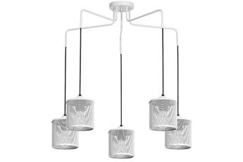 Lampa Wisząca LOUISE WHITE 5xE27