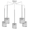 Lampa Wisząca LOUISE WHITE 5xE27