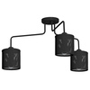Lampa Sufitowa LOUISE BLACK 3xE27