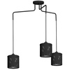 Lampa Wisząca LOUISE BLACK 3xE27