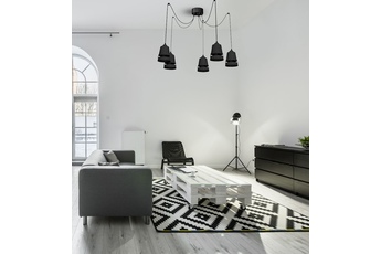 Lampa Wisząca APOLLO BLACK 5xE27