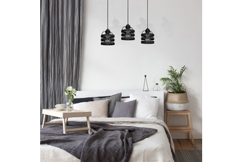 Lampa wisząca LARS BLACK 3xE27