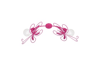 Lampa sufitowa PAŹ DARK PINK 2xE27