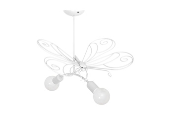 Żyrandol MOTYL 2 WHITE 2xE27