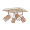 Lampa sufitowa BARON WHITE 4xGU10