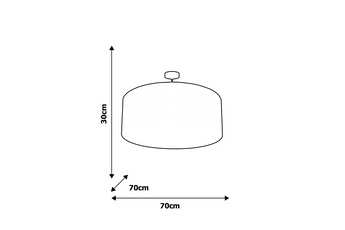 Lampa wisząca PIERRE BLACK 3xE27