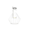Lampa Sufitowa NIKO WHITE 1xGU10
