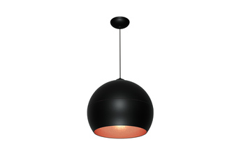 Lampa Wisząca LEA BLACK 1xE27