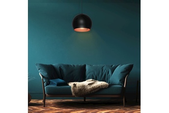 Lampa Wisząca LEA BLACK 1xE27