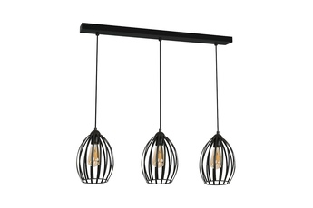 Lampa Wisząca RUSSEL BLACK 3xE27