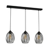 Lampa Wisząca RUSSEL BLACK 3xE27