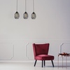 Lampa Wisząca RUSSEL BLACK 3xE27