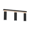 Lampa Sufitowa Pedro Black 3xGU10