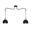 Lampa Wisząca CAPRI BLACK 2xE27