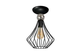 Lampa sufitowa JEWEL BLACK 1xE27