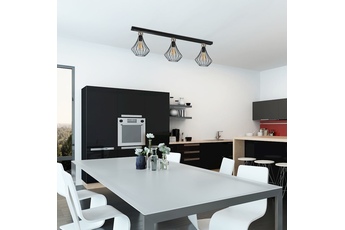 Lampa sufitowa JEWEL BLACK 3x27