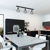 Lampa sufitowa JEWEL BLACK 3x27