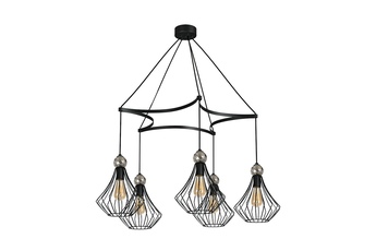 Lampa wisząca JEWEL BLACK 5xE27