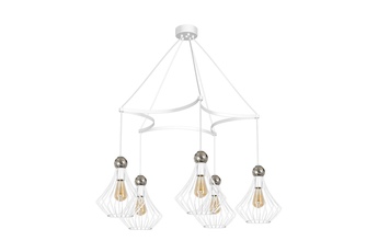 Lampa wisząca JEWEL WHITE 5xE27