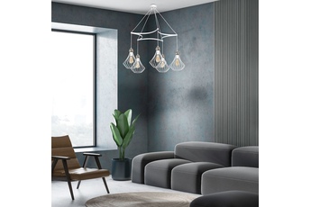Lampa wisząca JEWEL WHITE 5xE27