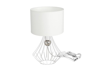 Lampka stołowa JEWEL WHITE 1xE27