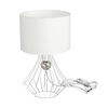 Lampka stołowa JEWEL WHITE 1xE27